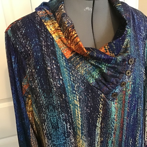 Azalea Tops - Van Gogh Inspired Tunic by Azalea size 1X